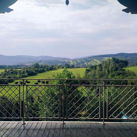 Hortensjowe Wzgorze Myślenice Buitenkant foto